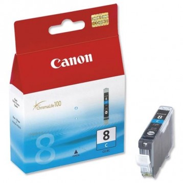 Rašalinė kasetė Canon CLI-8C | žydra