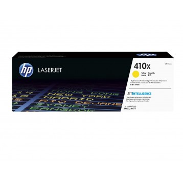 Lazerinė kasetė HP CF412X (410X) | didelės talpos | geltona