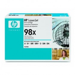 Lazerinė kasetė HP 92298X | didelės talpos | juoda